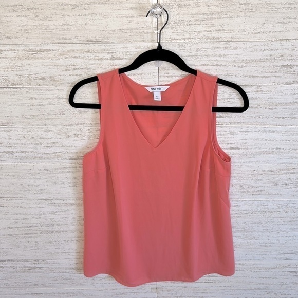 Nine West V-Neck Tank | SIZE XS - Picture 2 of 5